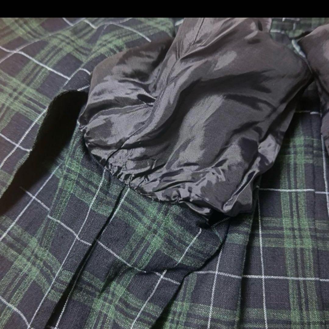 サルトリオSartorioコットンシルクウールチェックテーラードジャケット46紺