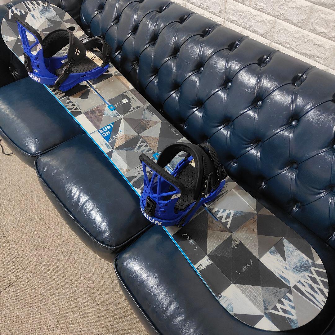 Burton CLASH 151 UNION ビンディング ML スノボセット