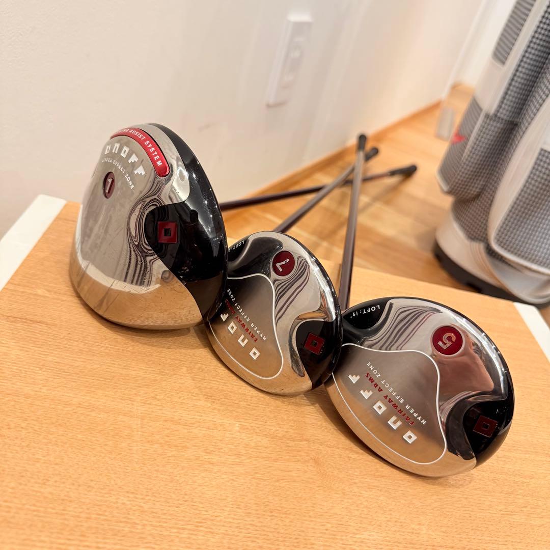 ゴルフセット ONOFF オノフ NIKE Daiwa キャディーバック 一式