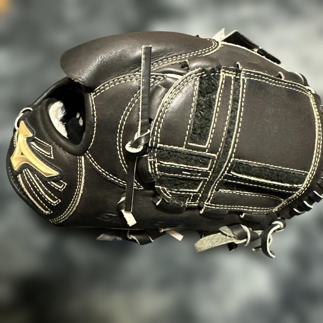 Mizuno 軟式グローブ 黒 右投げ用