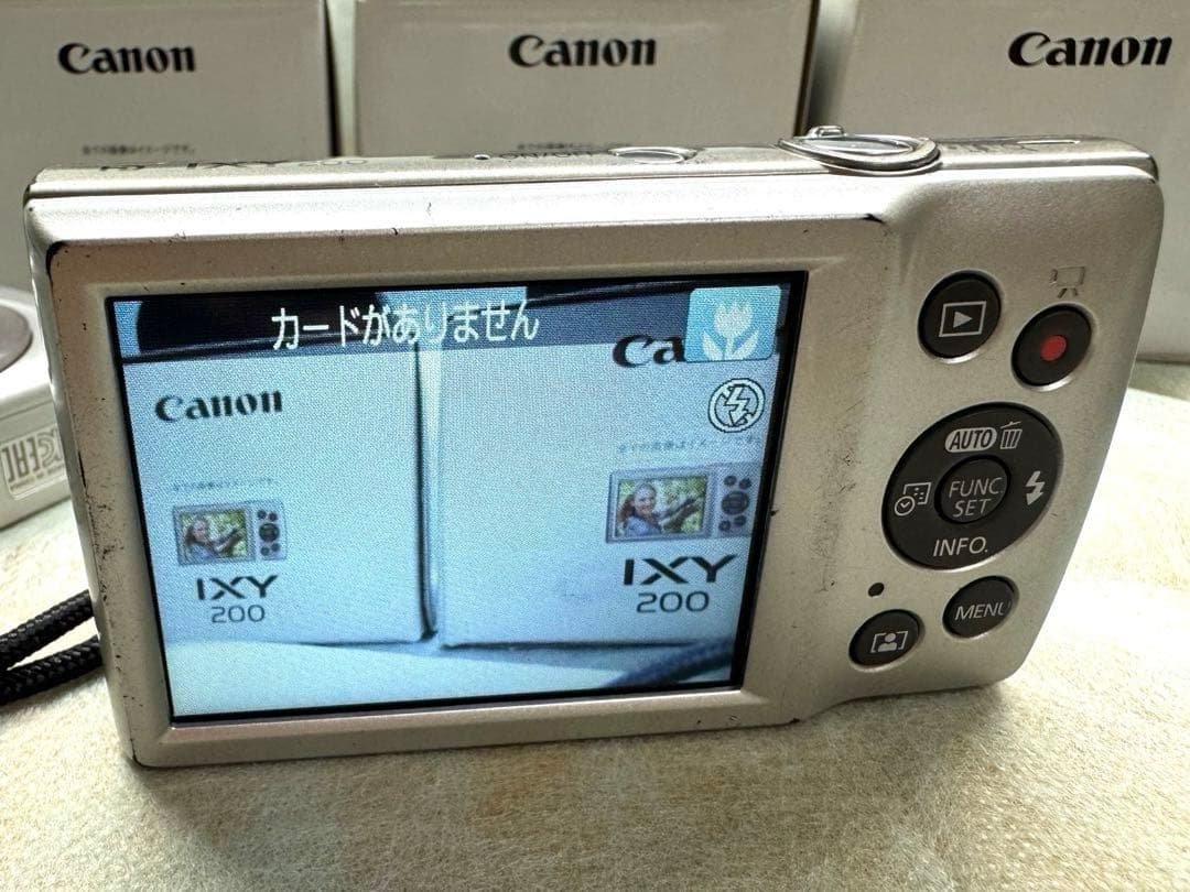 CANON IXY200 コンパクトデジカメ　4台セット