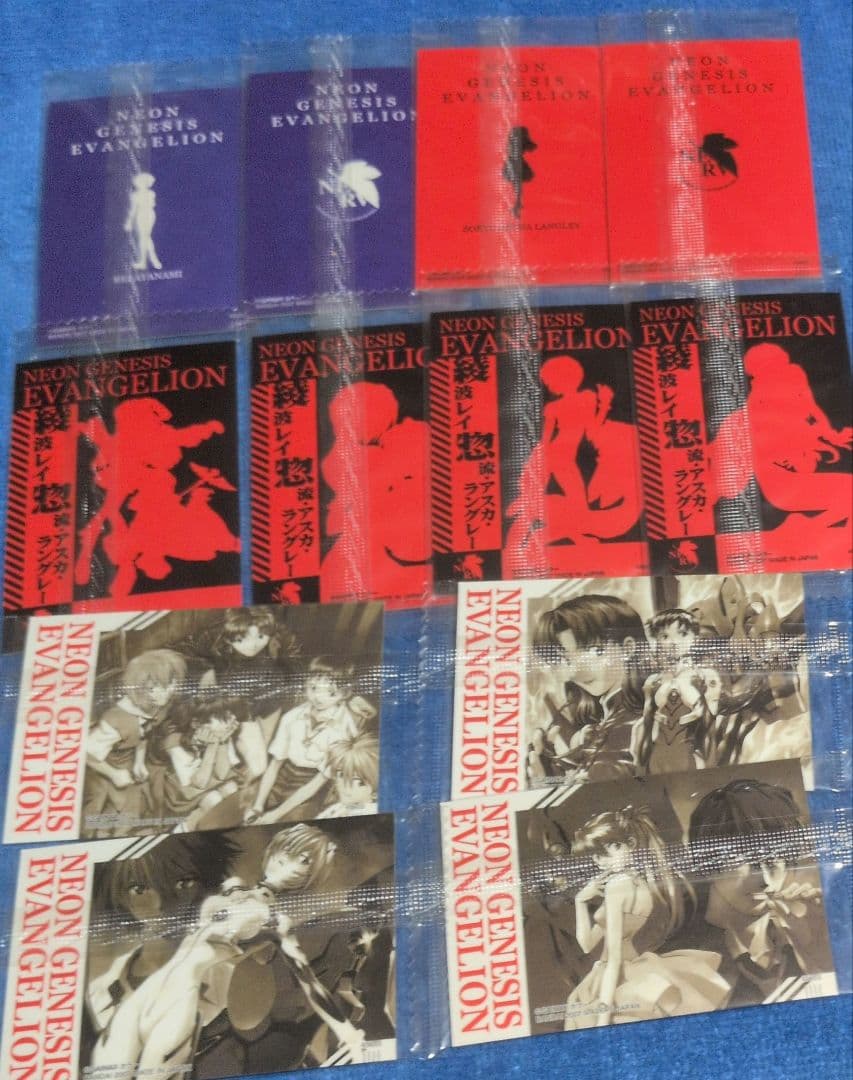 エヴァ ウエハース Chap.3 貞本義行スペシャル32枚フルコンプ＋外箱外袋付