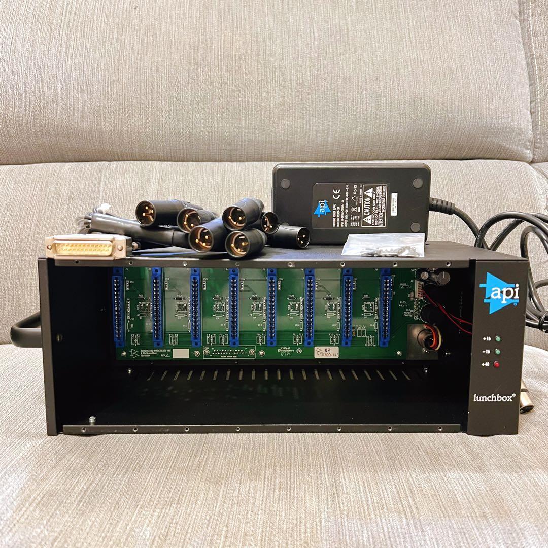 【完動美品】api 500-8P 8Slot lunchbox d-sub追加可