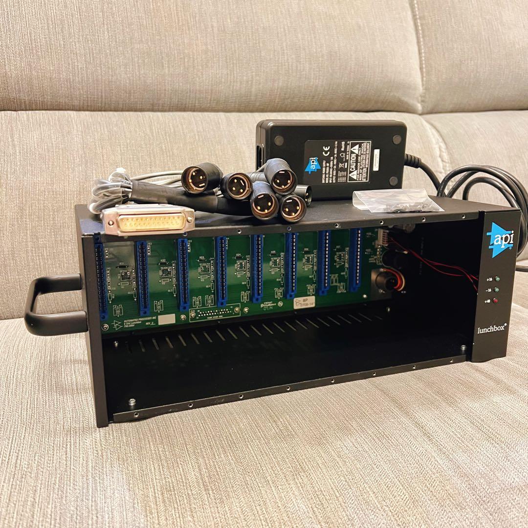【完動美品】api 500-8P 8Slot lunchbox d-sub追加可