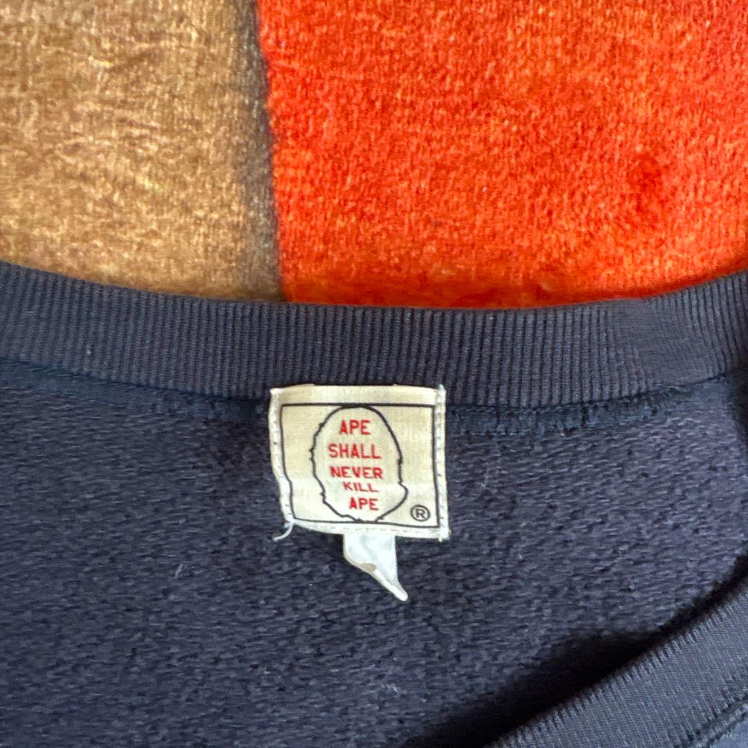 00s A BATHING APE スウェット ブルゾン