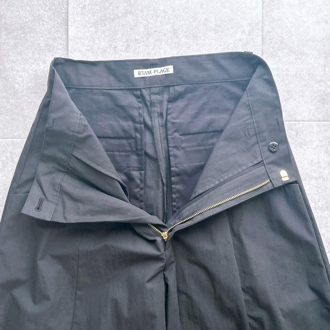 【2024SS 極美品✨】R’IAM Plage バルーンチノパンツ 黒 完売品