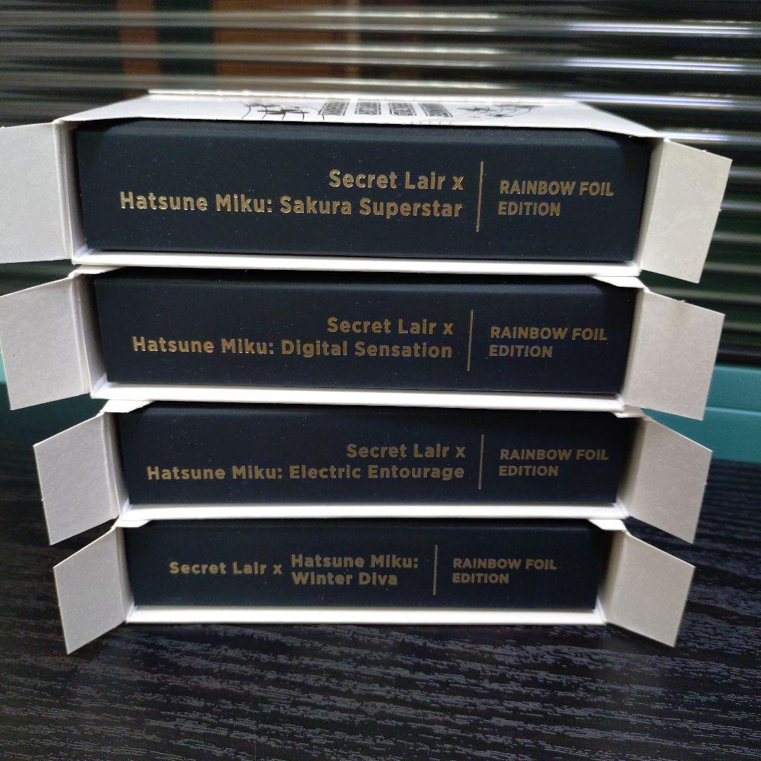 初音ミク MTG secret lair 春夏秋冬セット 英語語foil