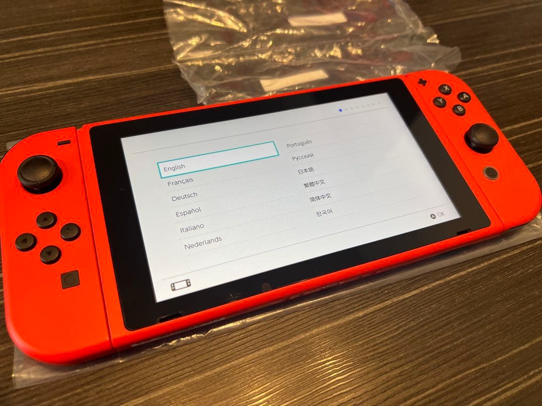 美品❗️限定❗️Nintendo Switch マリオレッド×ブルーセット❗️
