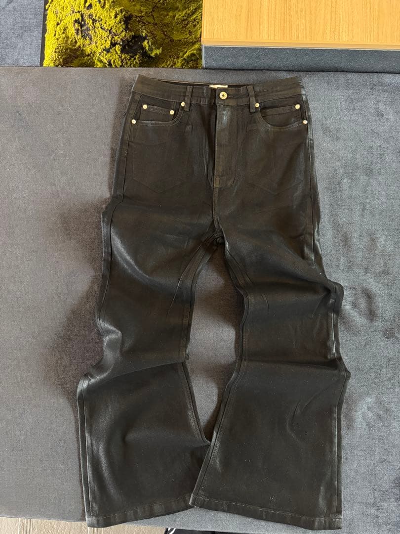 rick owens，opium風ワックスデニム　30-32
