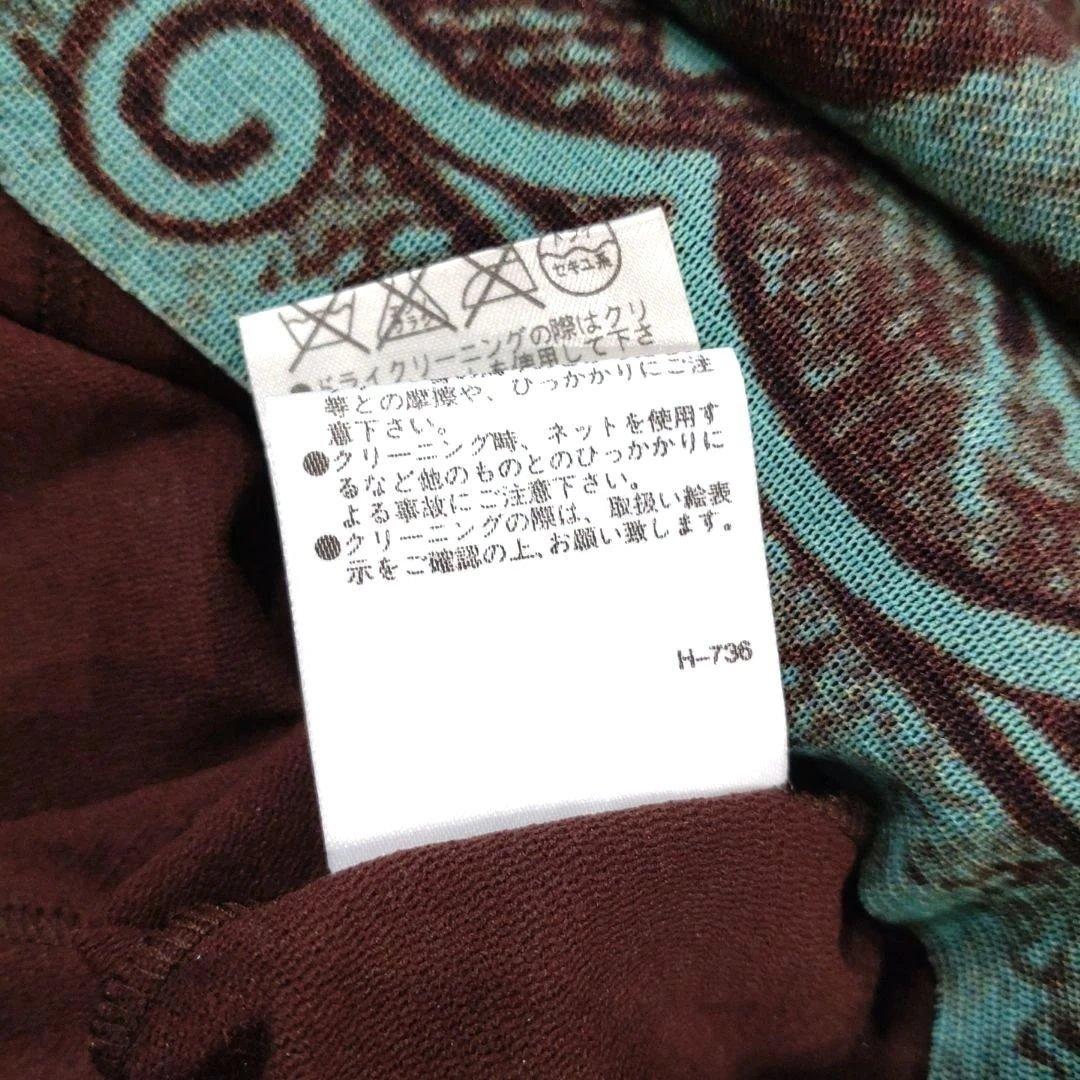 VIVIENNE TAM 花柄プリント 五分袖 チュニック　タグ付き