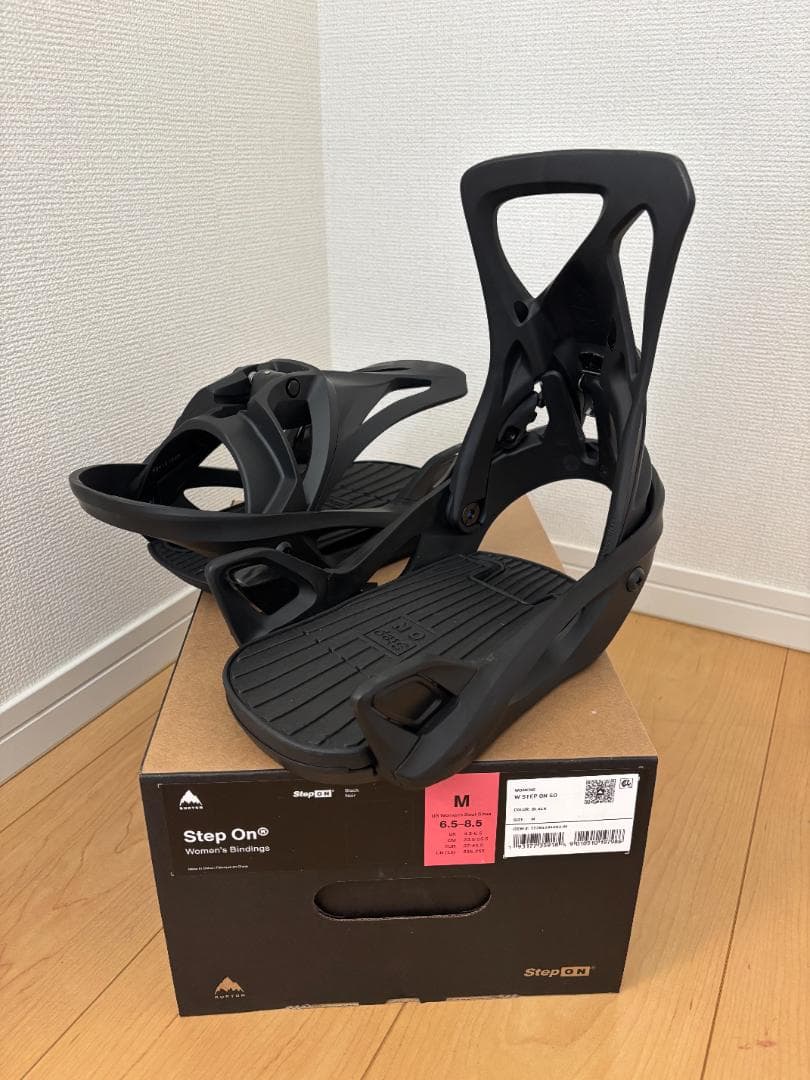 BurtonStepOn Women's Mサイズビンディングブラック25-26