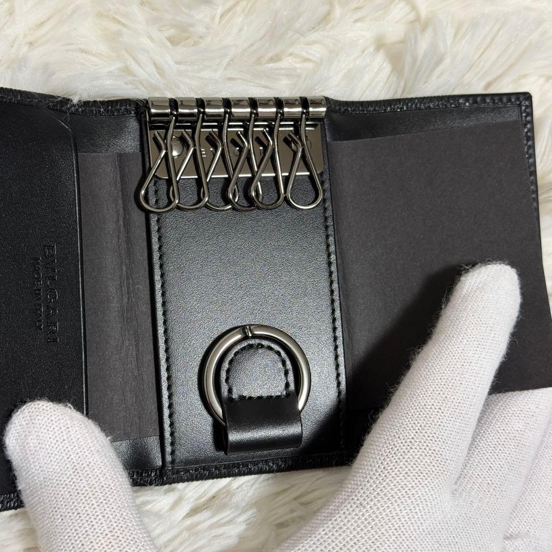 【新品未使用】ブルガリ　セルペンティ　6連キーケース　スカリエマン