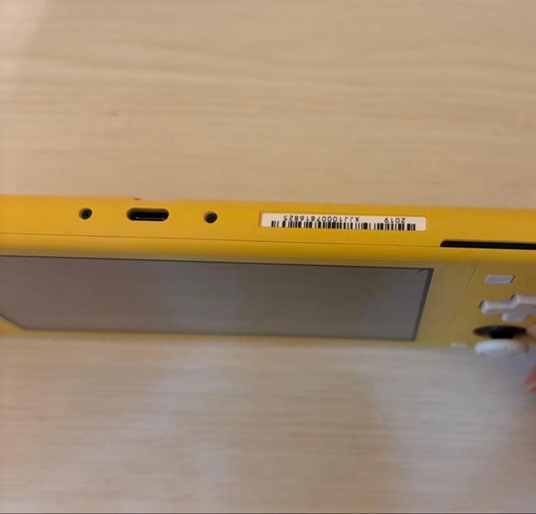Nintendo Switch Lite 本体 イエロー 動作確認済み