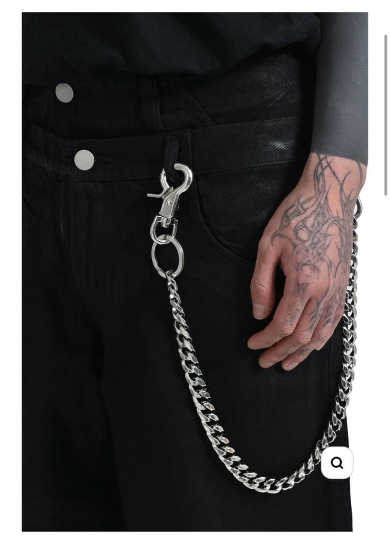 ステンレススチール ウォレットチェーン 約60cm