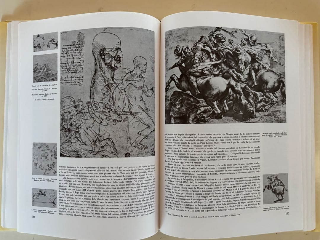 レオナルド・ダ・ピンチ　大型本2巻セット イタリア語原書