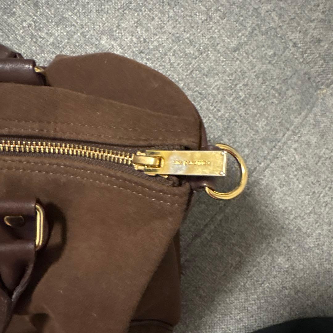 シータパランティカ　ボストン　スウェード/ブラウン