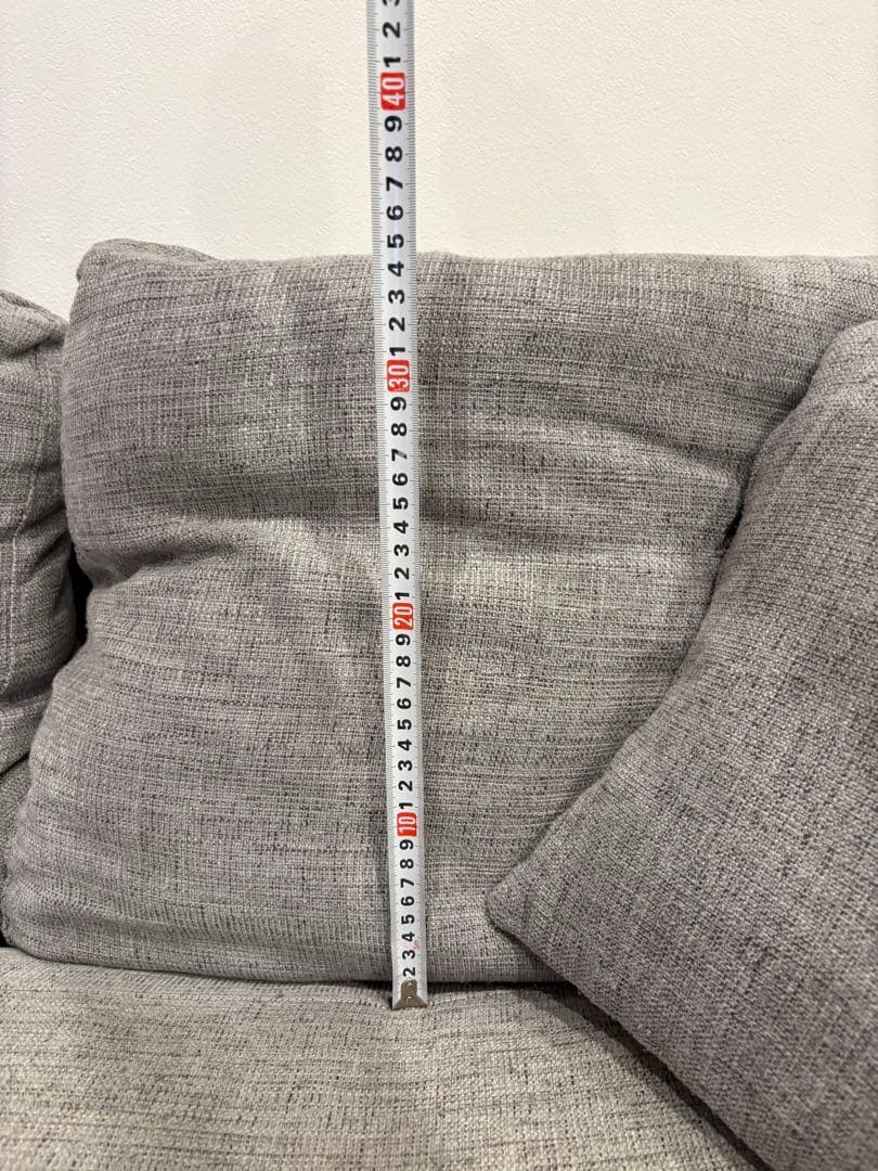 【れん】 ⭐︎【限定値下げ中】⭐︎3人掛けソファ オットマン付き⭐︎送料込み⭐︎