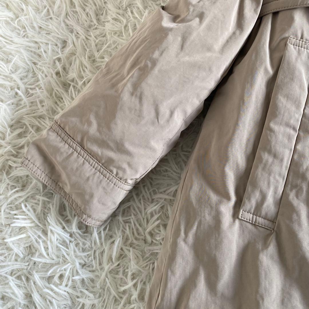 【未使用】インディビ　リバーシブルラクーンファーダウンコート　ファー取外可　L