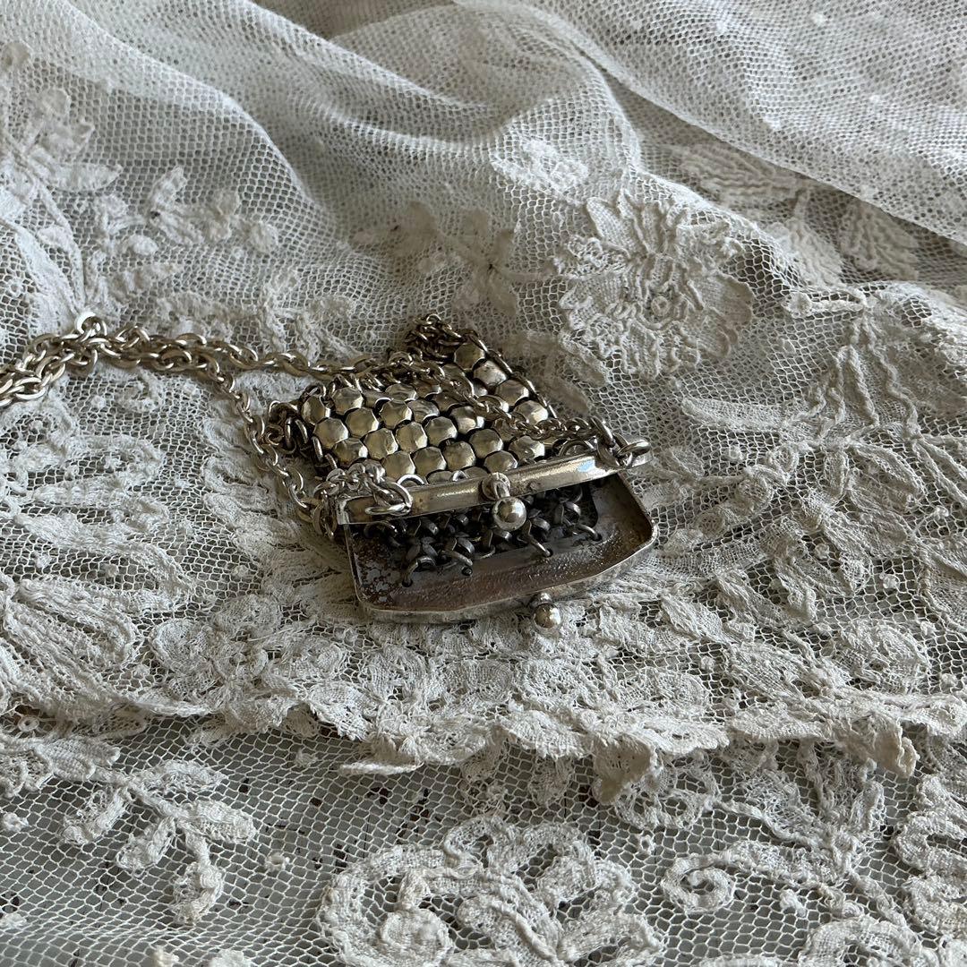 フランスアンティーク　パース　子供用　ペンダント　ミニチュア　ドール用にも