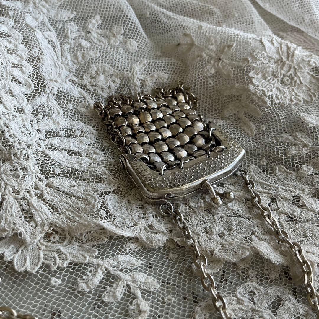 フランスアンティーク　パース　子供用　ペンダント　ミニチュア　ドール用にも