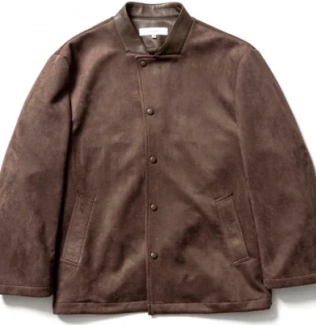 ジャケット・アウター Sasquatchfabrix. FAKE SUEDE COACH JACKET