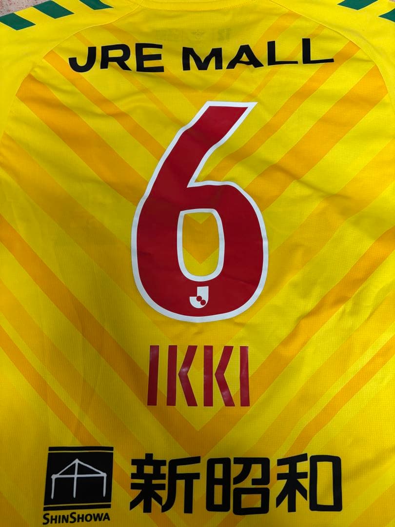 ジェフユナイテッド市原千葉　2023 オーセンティック ユニフォーム　新井一輝