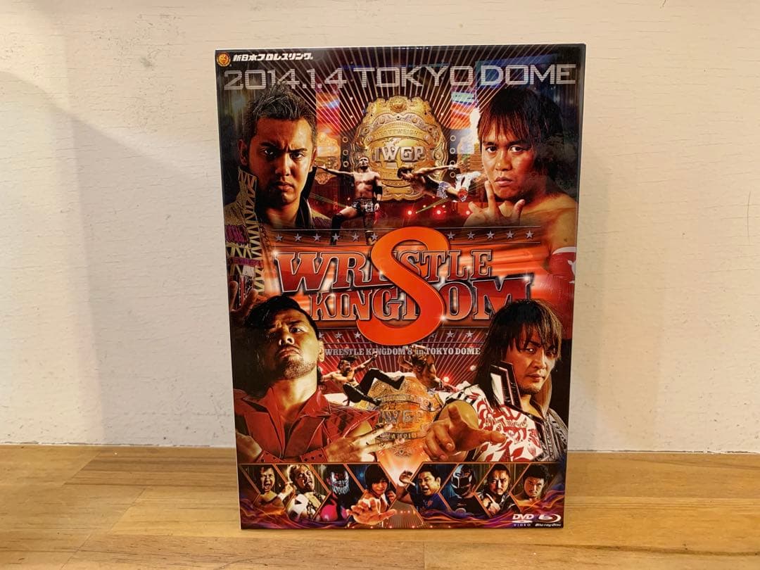 N0201-22★WRESTLE KINGDOM8 DVD 2014 東京ドーム