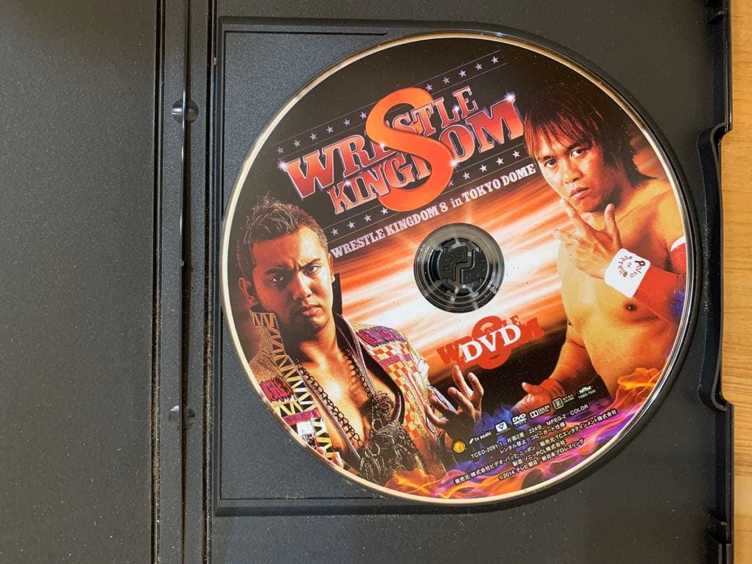 N0201-22★WRESTLE KINGDOM8 DVD 2014 東京ドーム