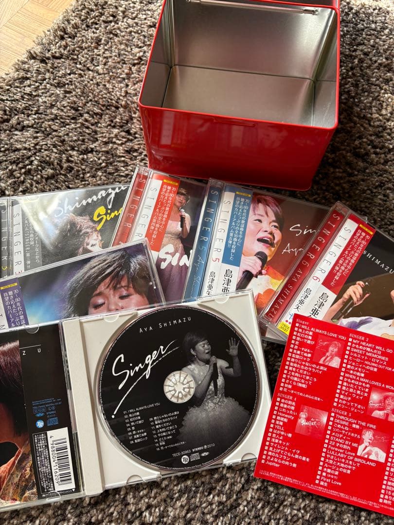 や*す様 島津亜矢 Singer 6枚組 CDボックスセット