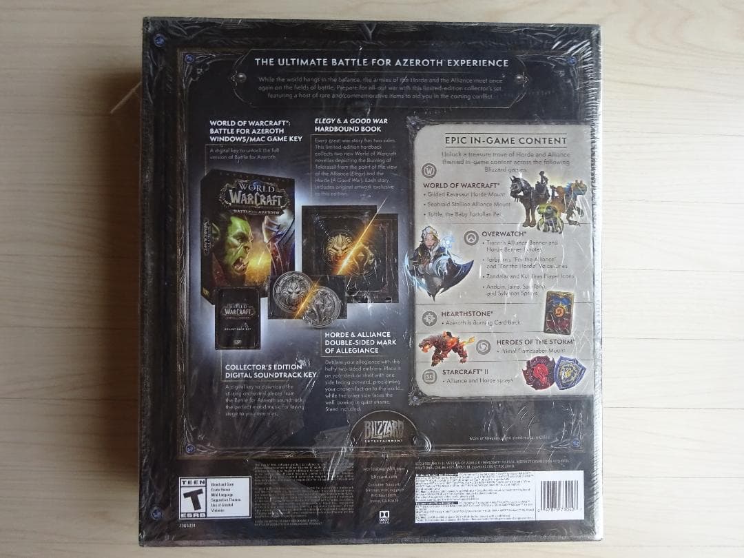 ワールド オブ ウォークラフト 限定版 9個セット 北米版