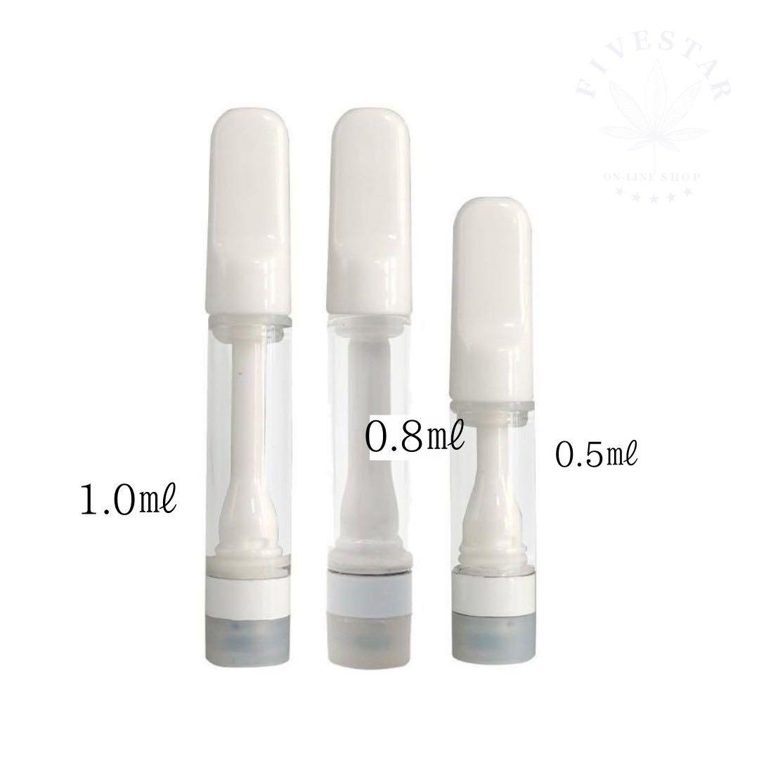 510 アトマイザー 交換用 カートリッジ 1.0ml 100本 セラ白