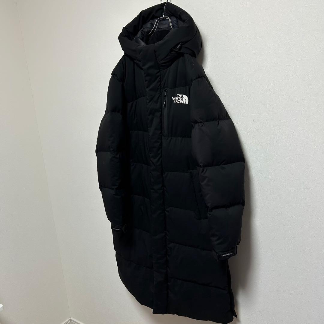 日本未入荷　海外限定　ノースフェイス　ホワイトレーベル　ロングダウンコート 黒