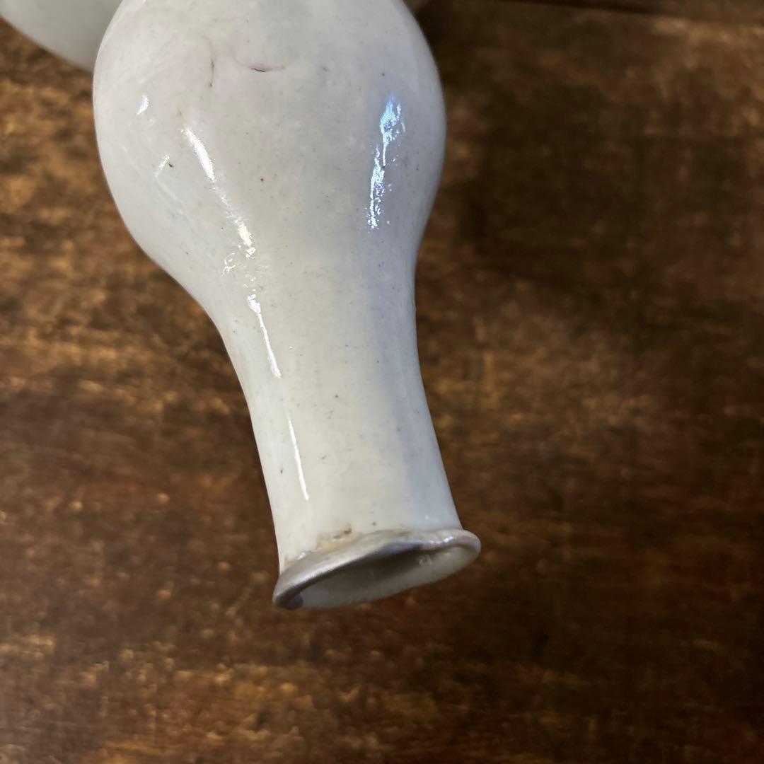 時代　瓢徳利　花器　古伊万里　平戸　平佐　アンティーク　古美術　柿右衛門　李朝