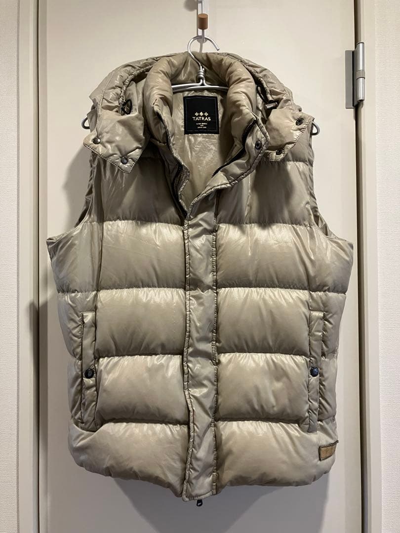 タトラス　ダウンベスト　人気色ベージュ サイズ04