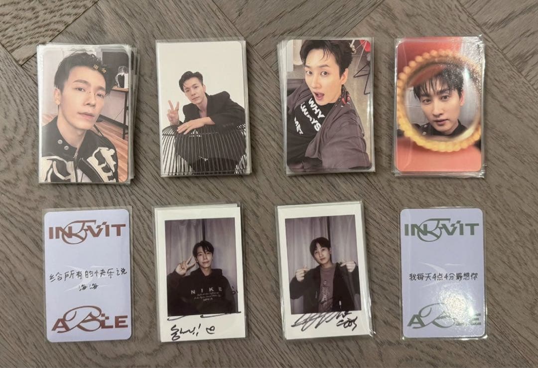 super junior D&E ウニョク ドンへ 中国 popmerch 6枚