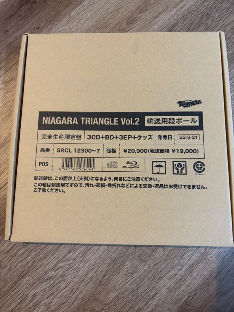 新品NIAGARA TRIANGLE Vol.2 VOX（3CD＋BD＋3EP）