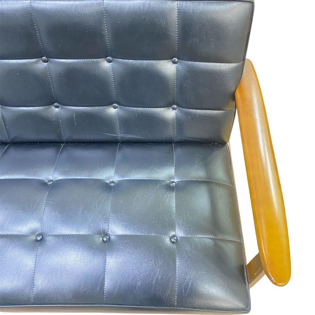 カリモク60　Kチェア　2シーター　ヴィンテージ　vintage