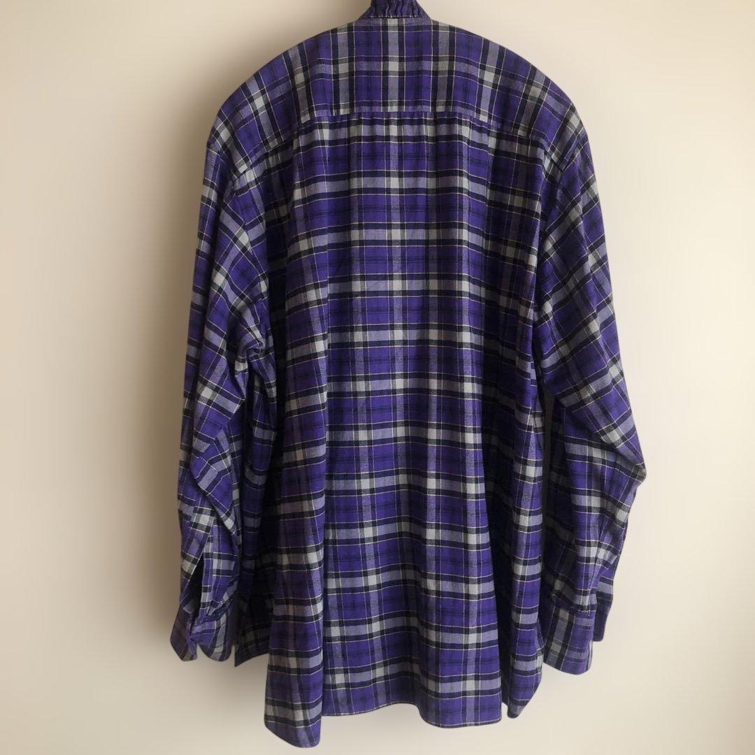 PLAN C プランシー　ブラウス　ネルシャツ　チェック　マルニ