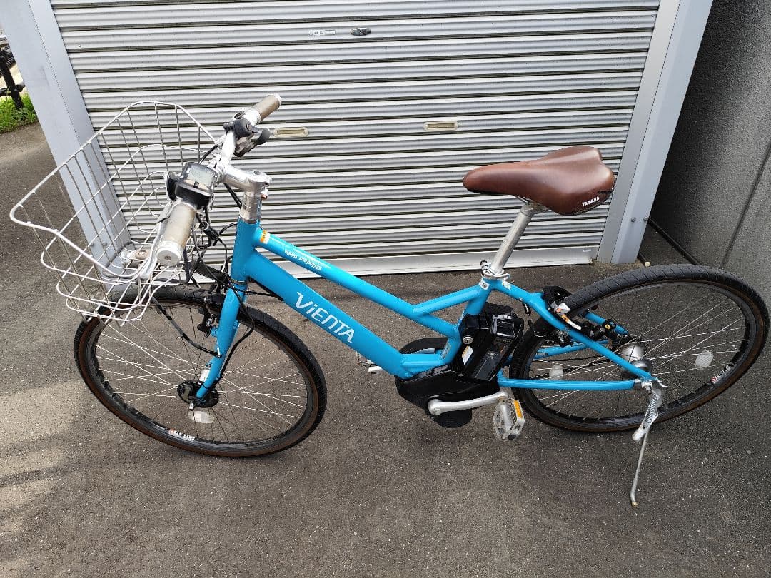 めるゆ　ヤマハ　ビエンタ　水色　12.3Ahバッテリー 現状品