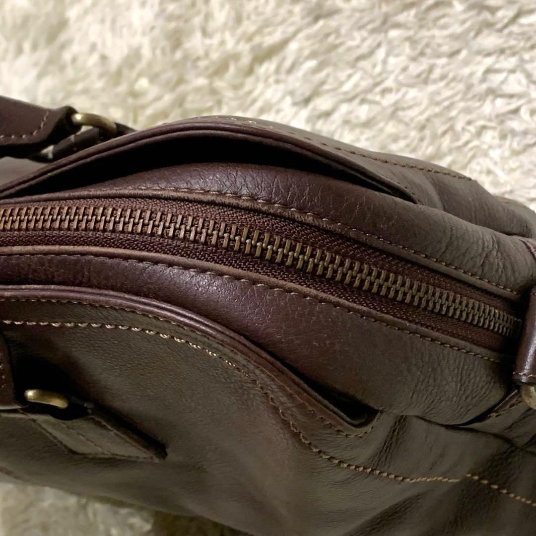 美品✨土屋鞄 プロータ 2way ブリーフケース レザー ブラウン A4 大容量