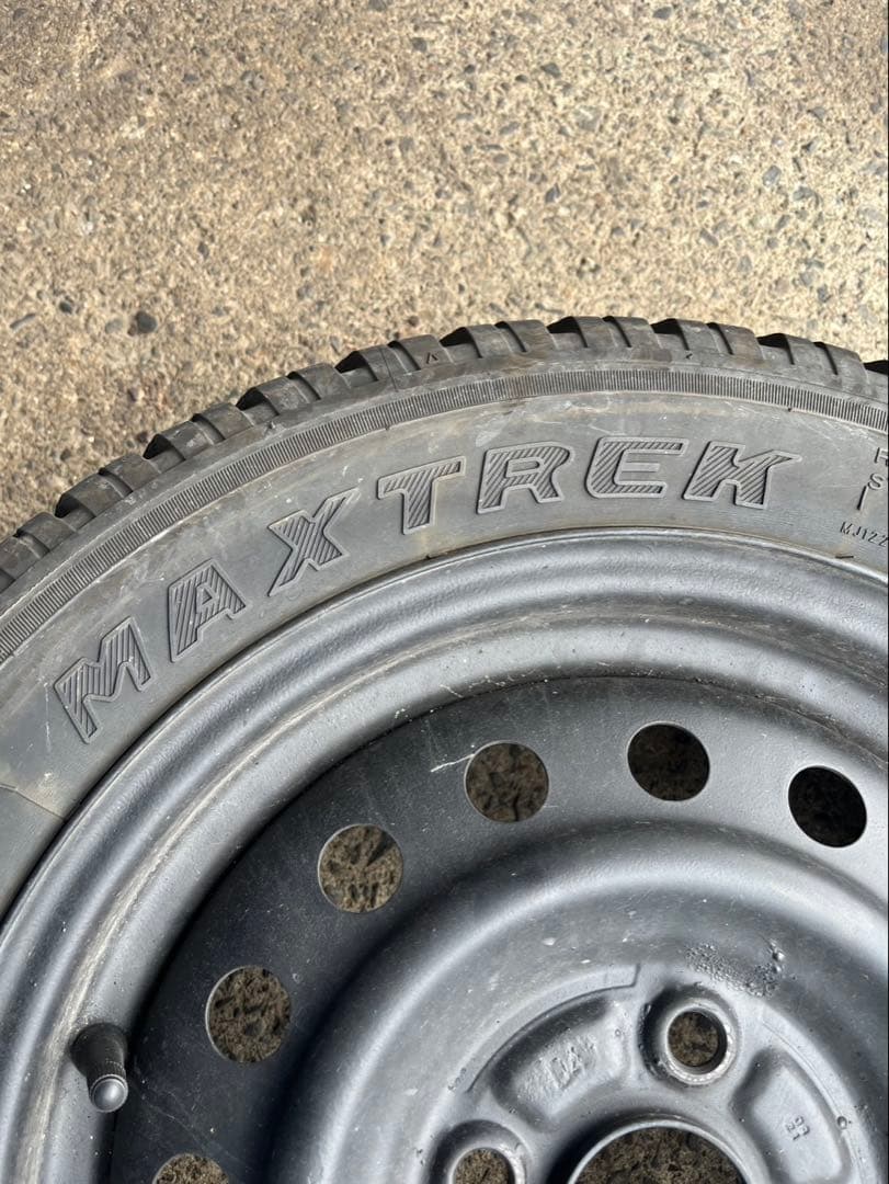 MAXTREK 14インチタイヤ・ホイールセット A/Tタイヤ 24年製