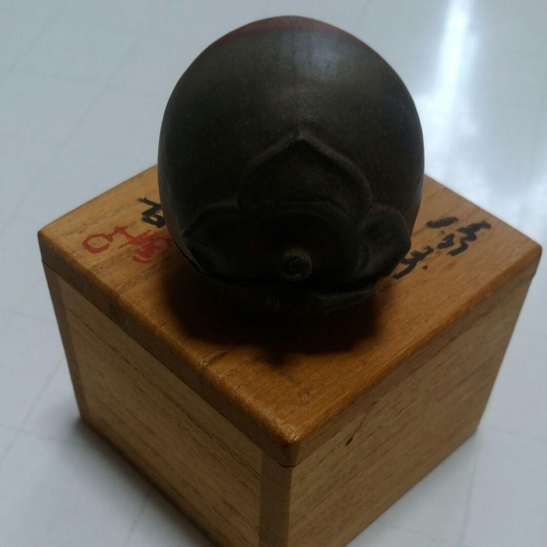 備前焼　小西陶古作香合