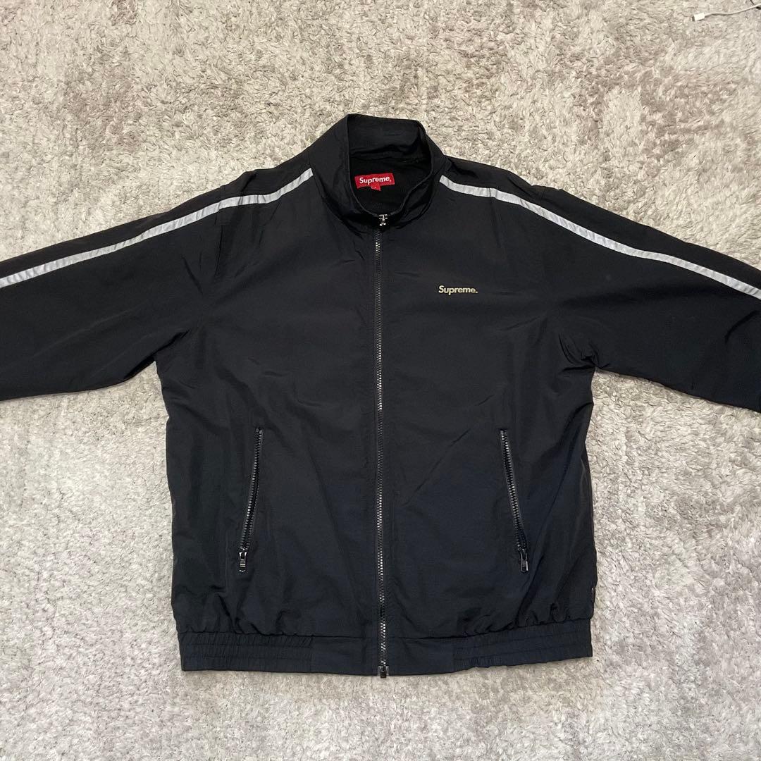 ジャケット・アウター Supreme Reflective Stripe Track Jacket