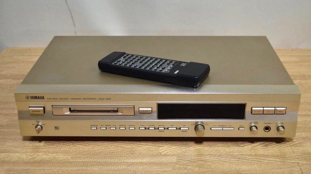 YAMAHA MDX-595 MDレコーダー リモコン付属 動作良好