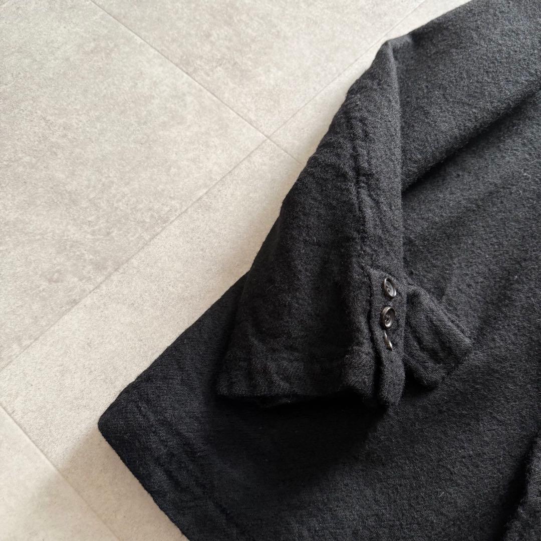 コムデギャルソンオム　田中オム　ウール縮絨　ジャケット　黒　AD2002