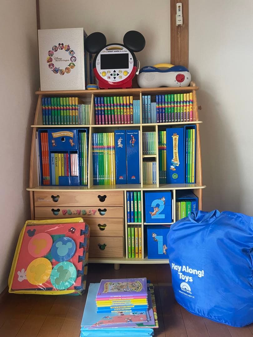 け*ぶ様 美品★ディズニー英語システム★フルセット★ワールドファミリーパッケージ