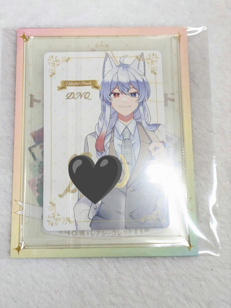 カラフルピーチPeachParty　トレーディングトレカ　どぬくさん　直筆サイン