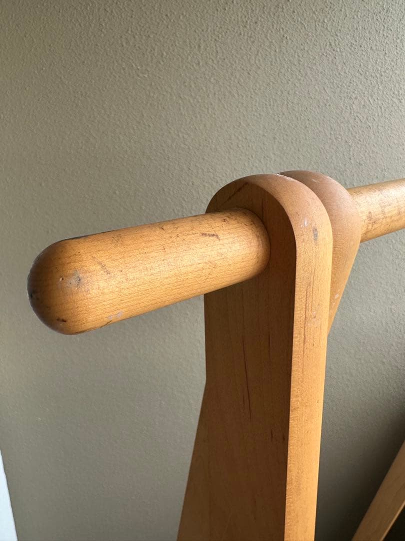 レア　cosine コサイン 旭川家具 折り畳み ハンガーラック　送料込