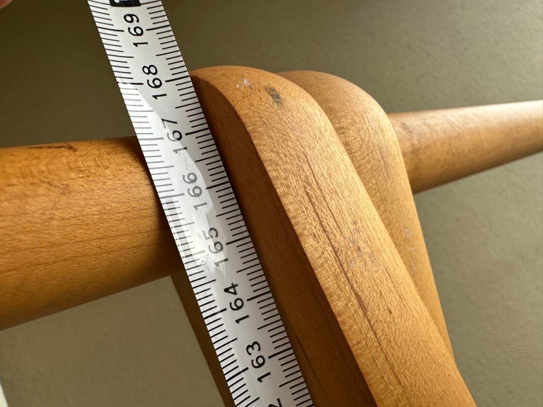 レア　cosine コサイン 旭川家具 折り畳み ハンガーラック　送料込