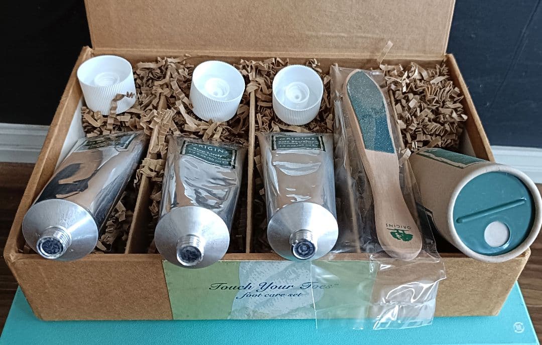 【未使用】 オリジンズ 足 かかと クリーム フットバス フットケアセット